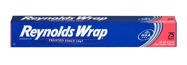 Reynolds Wrap Aluminum Foil, 250 Sq ft