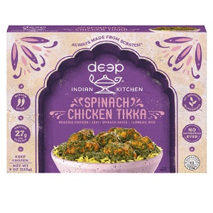 Deep Indian Kitchen Spinach Chicken Tikka