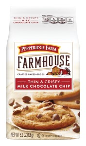 Pepperidge Farm Farmhouse Thin & Crispy Milk Chocolate Chip Cookies