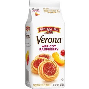 Pepperidge Farm Verona Apricot Raspberry Cookies