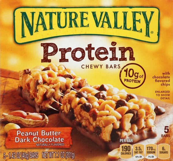 Nature Valley Peanut Butter Dark Chocolate Protein Bars