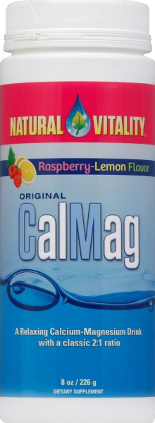 Natural Vitality Balanced CalMag Raspberry Lemon