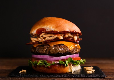 DLM Cheddar Bacon Burger