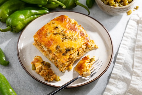 Hatch Chile King Ranch Casserole