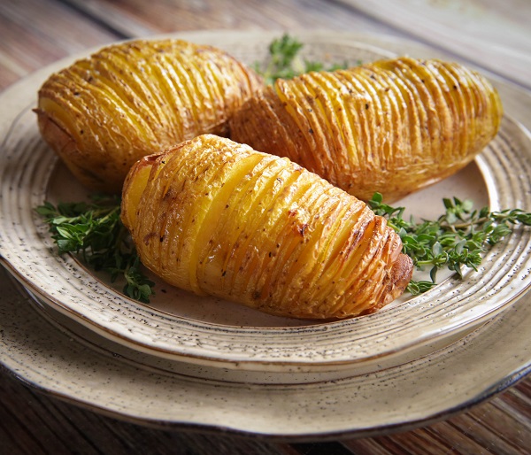 Hasselback Potatoes