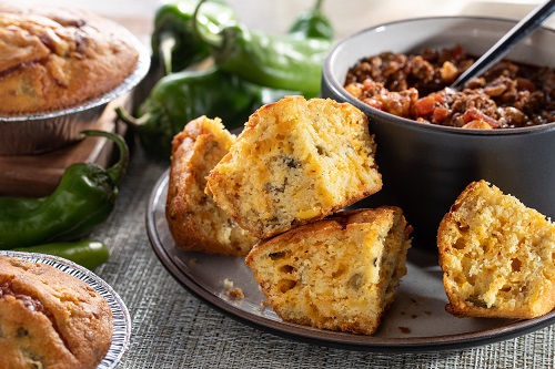 Hatch Chile Cheese Cornbread