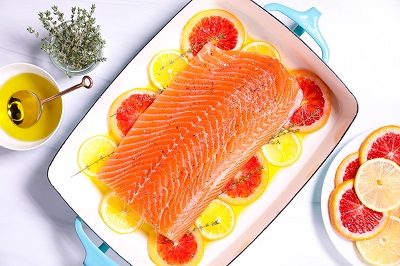 Farm-Raised King Salmon Fillet