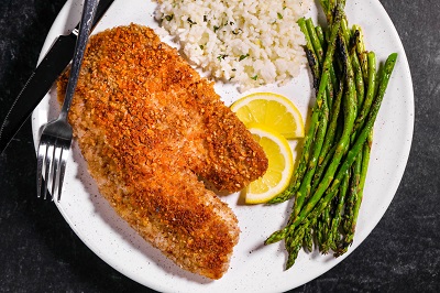 Fresh Pecan-Crusted Tilapia Fillet