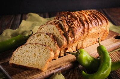 Hatch Chile Cheddar Bread