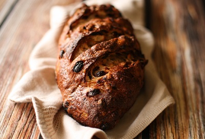 Raisin Walnut Bread