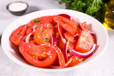 DLM Homegrown Tomato Salad