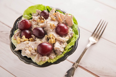Smoked Turkey & Grape Salad