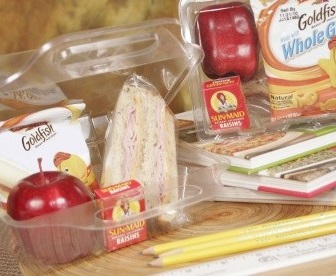 Lunchbox DLM Smoked Ham on White Bread