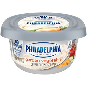 Philadelphia Cream Cheese Garden Vegetable Spread