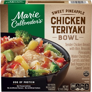 Marie Callender's Sweet Pineapple Teriyaki Chicken Bowl