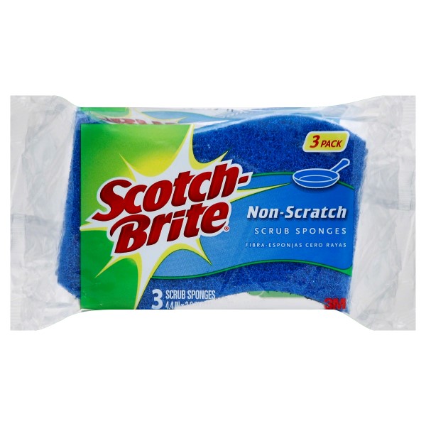 Scotch Brite Non-Scratch Scrub Sponges