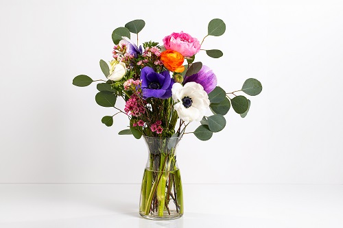 Floral Arrangement in Vase - Medium