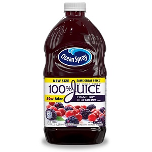 Ocean Spray 100% Cranberry Blackberry Juice
