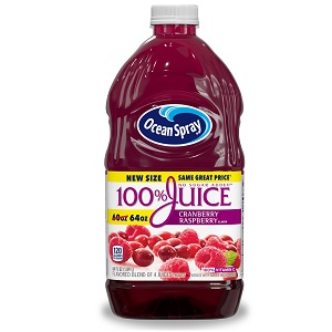 Ocean Spray 100% Cranberry Raspberry Juice