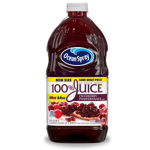 Ocean Spray 100% Cranberry Pomegranate Juice