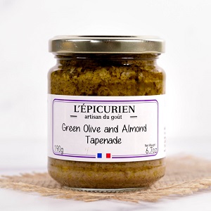 L'Epicurien Green Olive and Almond Tapenade