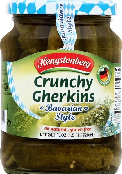 Hengstenberg Crunchy Gherkins Pickles