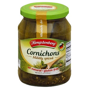 Hengstenberg Cornichons Mildly Spiced