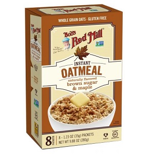 Bob's Red Mill Gluten Free Instant Oatmeal Brown Sugar & Maple