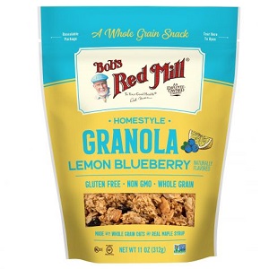 Bob's Red Mill Gluten Free Lemon Blueberry Homestyle Granola