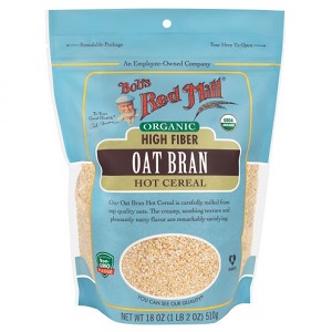 Bob's Red Mill Organic High Fiber Oat Bran Hot Cereal