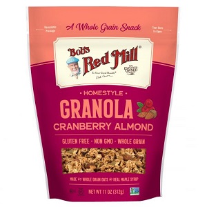 Bob's Red Mill Gluten Free Cranberry Almond Homestyle Granola