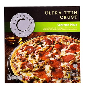 Culinary Circle Ultra Thin Crust Supreme Pizza