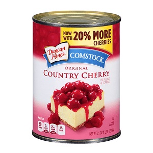 Duncan Hines Comstock Original Country Cherry Pie Filling