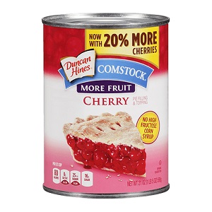 Duncan Hines Comstock More Fruit Cherry Pie Filling