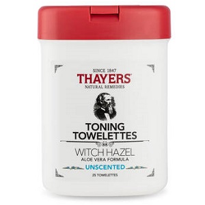 Thayers Natural Remedies Witch Hazel Unscented Toning Towelettes