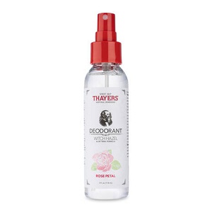 Thayers Natural Remedies Witch Hazel Rose Petal Scented Deodorant