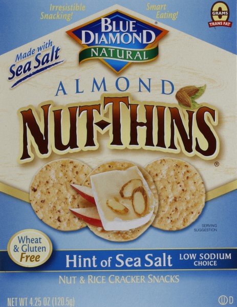 Blue Diamond Sea Salt Nut Thins