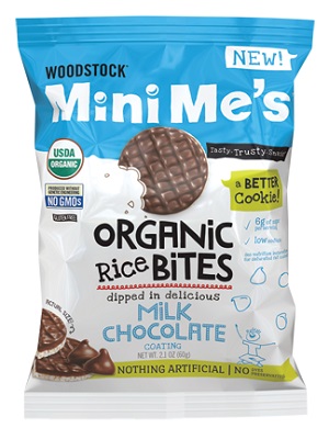 Woodstock Organic Mini Me's Rice Bites Milk Chocolate
