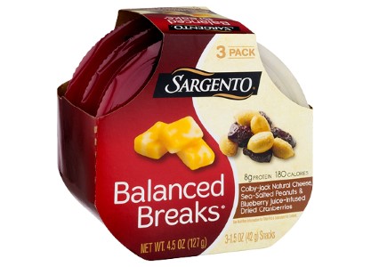 Sargento Balanced Breaks Colby-Jack, Peanuts, & Blueberry-Infused Cranberries