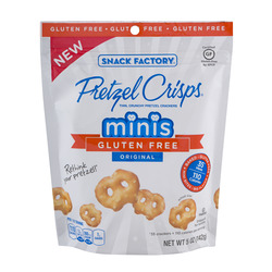 Pretzel Crisp Gluten Free Mini Pretzels - Original