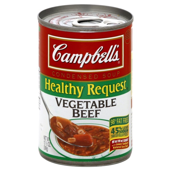 Campbell's Healthy Request Vegetable Beef Soup