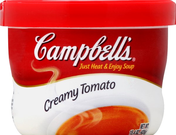 Campbell's Creamy Tomato Soup Microwavable Bowl