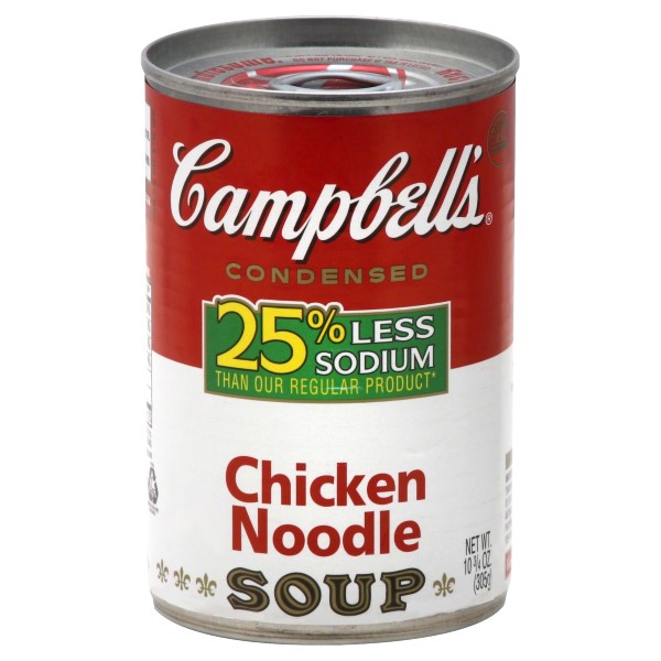 Campbell's 25% Less Sodium Chicken Noodle Soup