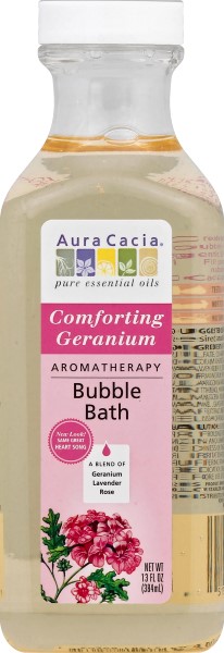 Aura Cacia Comforting Geranium Bubble Bath