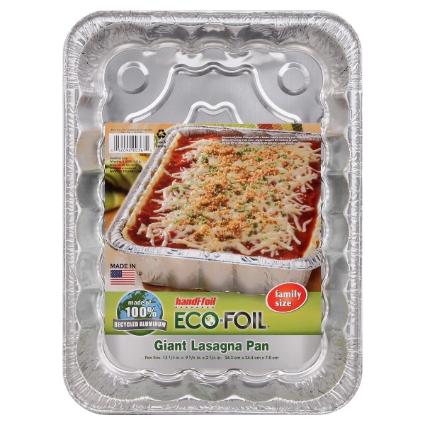 Handi-Foil Eco-Foil Giant Lasagna Pan