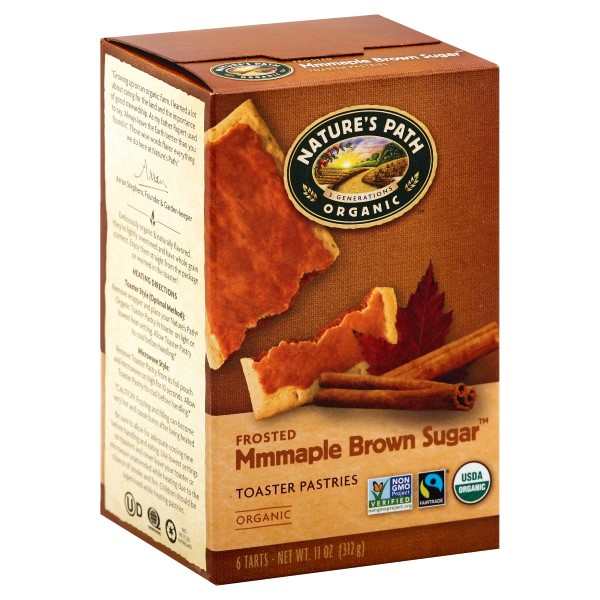 Nature's Path Frosted Maple Brown Sugar Toaster Pastries