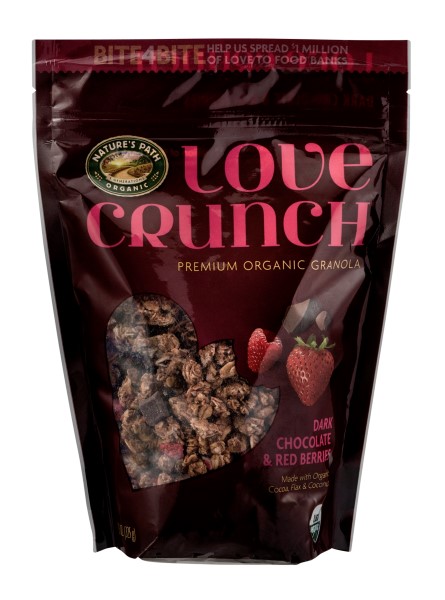 Nature's Path Love Crunch Dark Chocolate & Berries Granola
