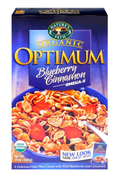 Nature's Path Organic Optimum Blueberry Cinnamon Cereal