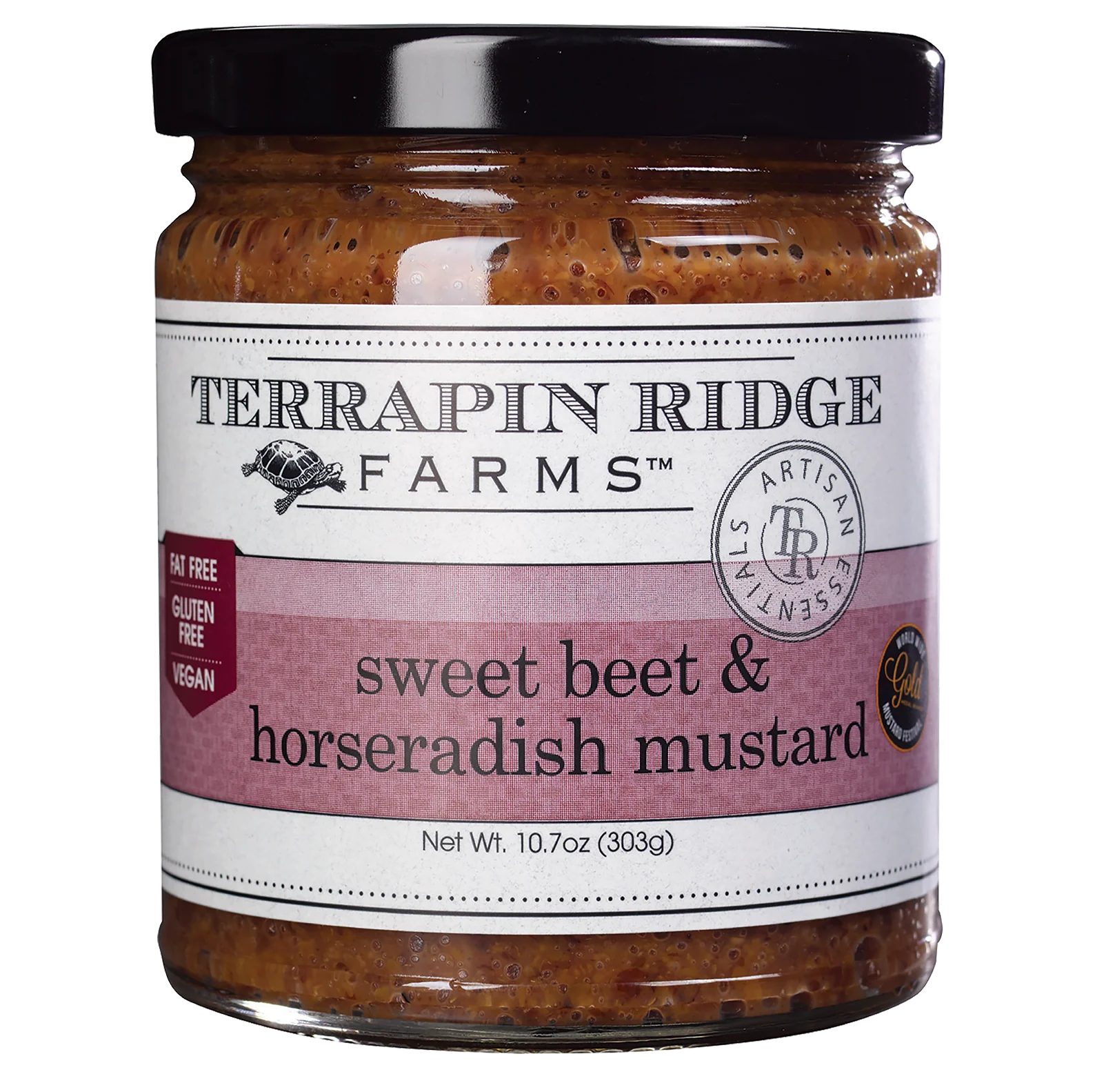 Terrapin Ridge Farms Sweet Beet & Horseradish Mustard