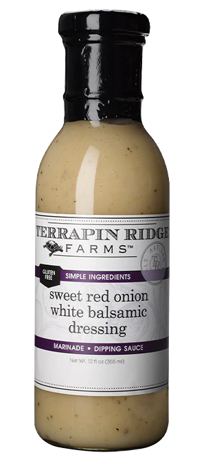 Terrapin Ridge Farms Sweet Red Onion White Balsamic Dressing